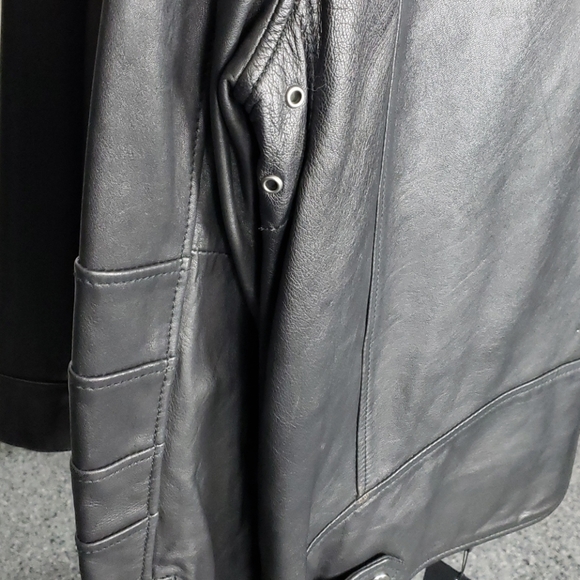 💥NEW💥 Men's Small Black Soft Leather Jacket - Picture 12 of 14